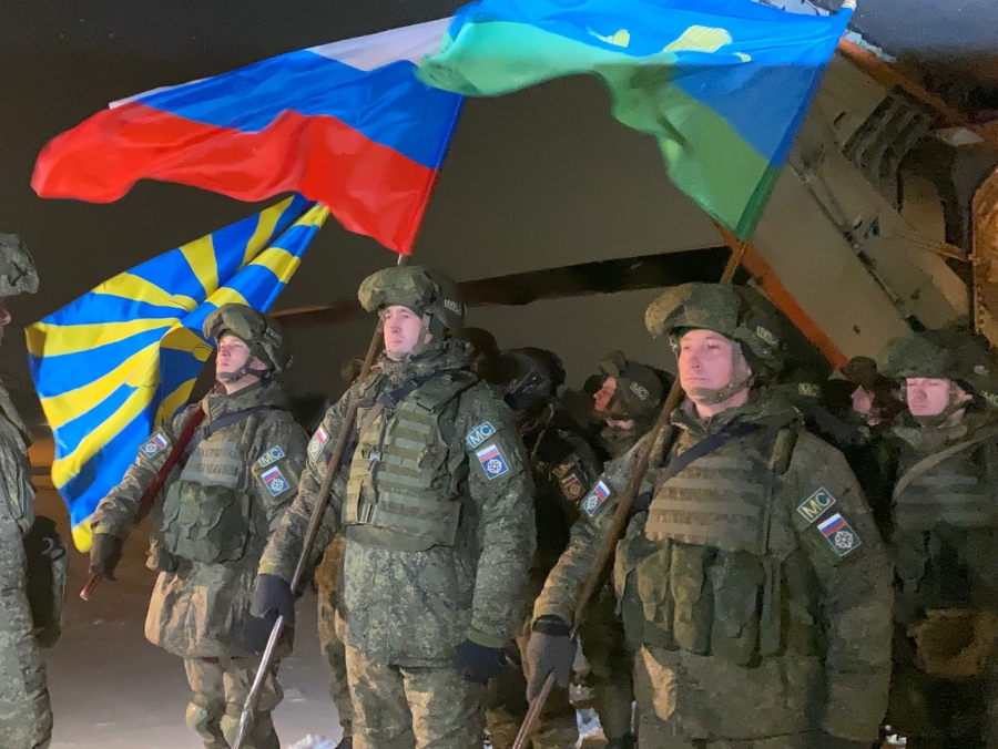 Костромские десантники вернулись из Казахстана