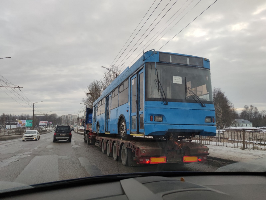 Костромичам показали один из лучших подаренных Москвой троллейбусов