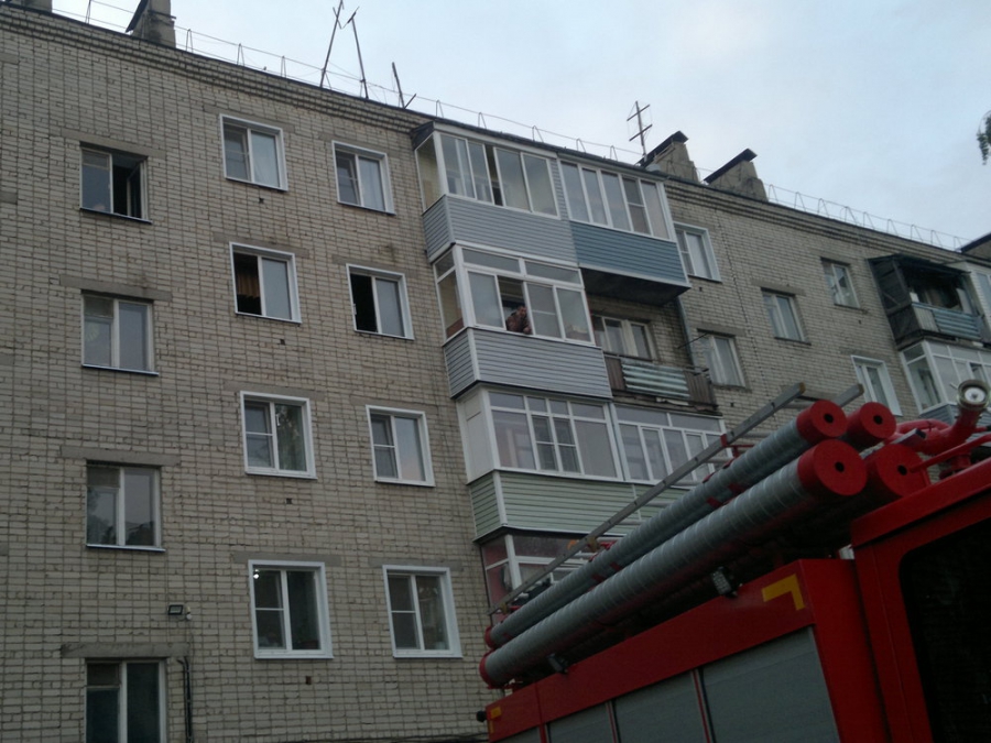В Костромской области при возгорании в многоквартирном доме погиб пенсионер