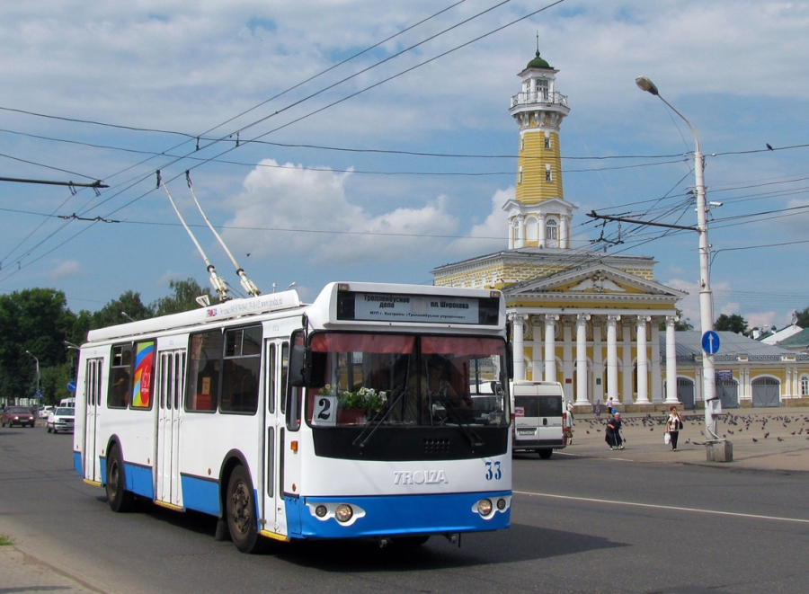 Власти намерены убрать все троллейбусы в Костроме