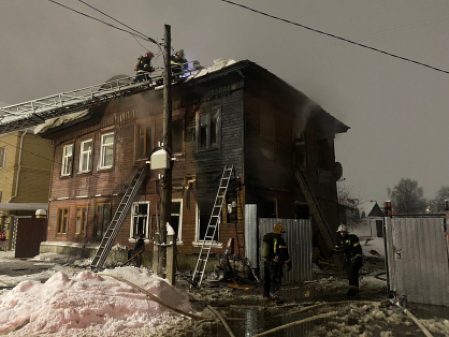 Костромичка погибла утром Нового года при пожаре