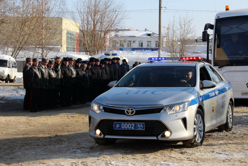 Костромские полицейские отправились в командировку на Северный Кавказ