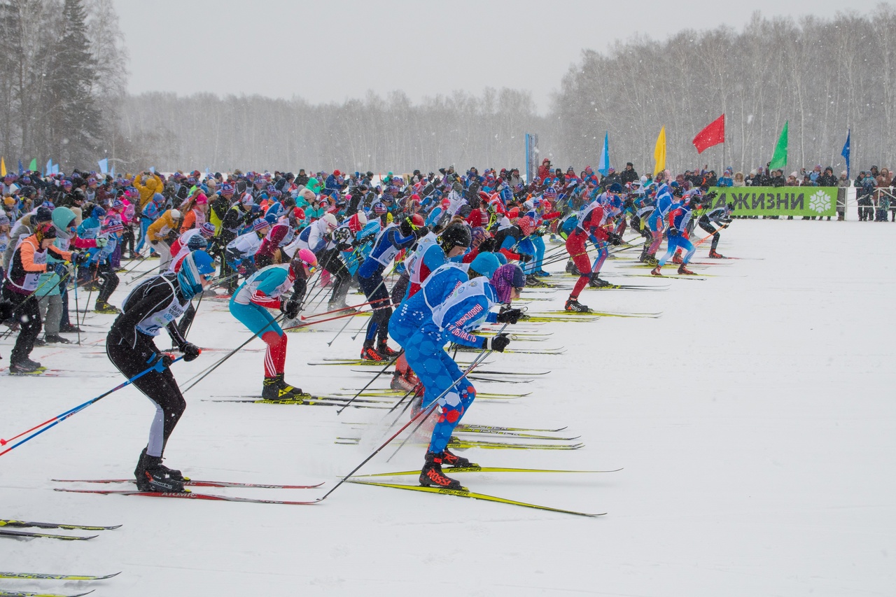 Лыжня россии фото