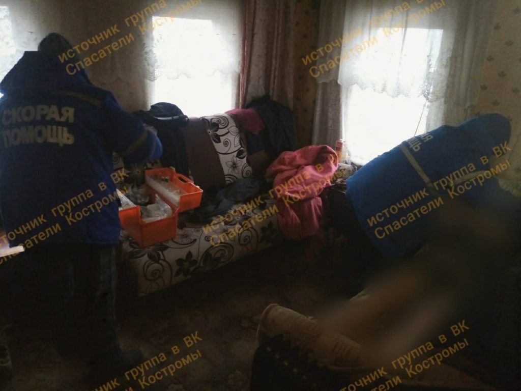 Костромские спасатели пришли на помощь беспомощному инвалиду