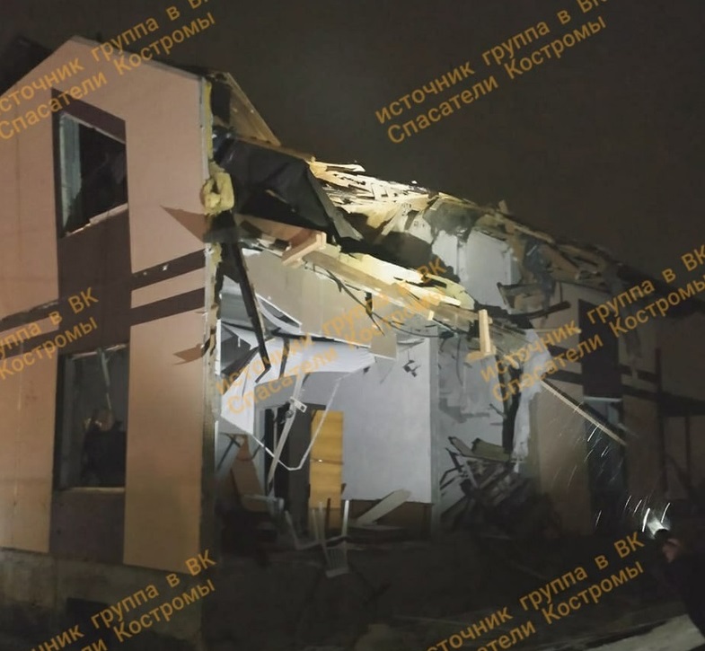 Под Костромой в жилом доме произошёл взрыв газа — есть пострадавшие