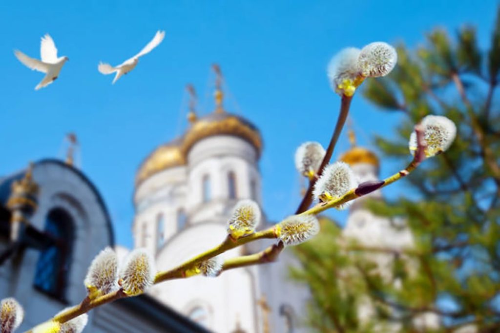 Православные костромичи отмечают великий праздник Вербного воскресенья
