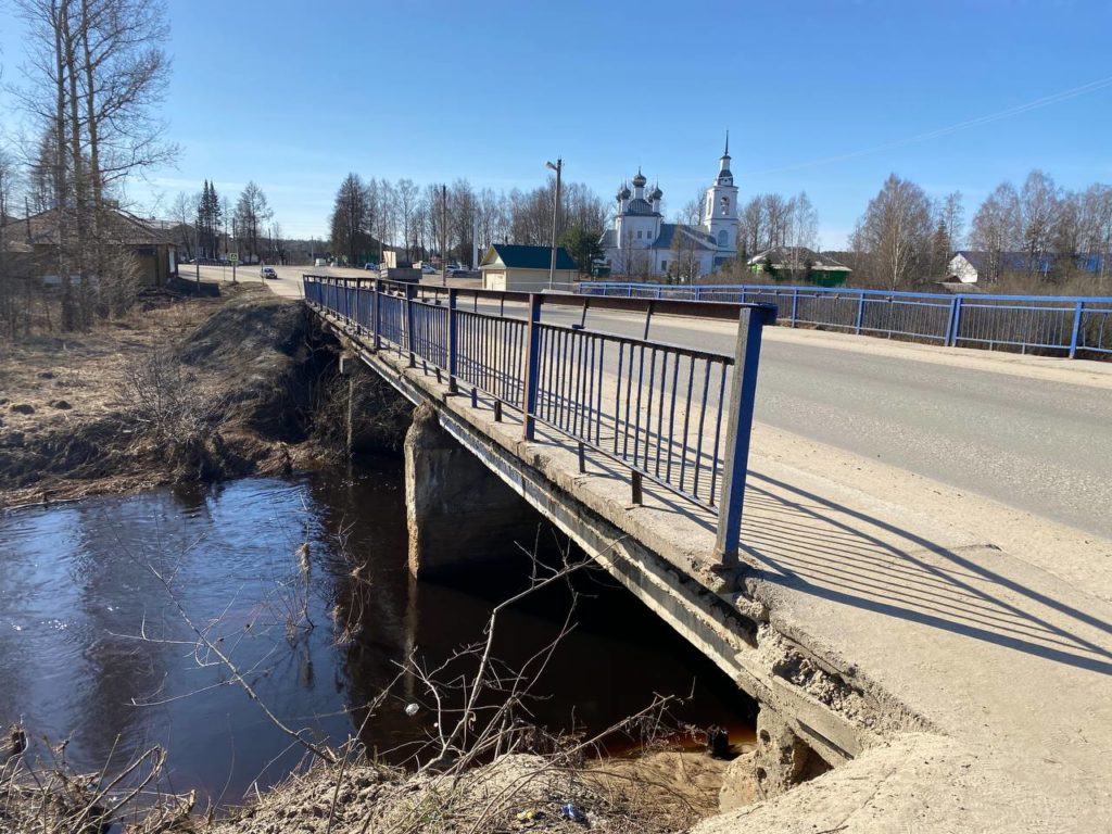 В посёлке Костромской области полностью перестроят мост за 145 миллионов рублей