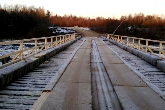 В Костромском районе открыли мост для движения после весеннего половодья