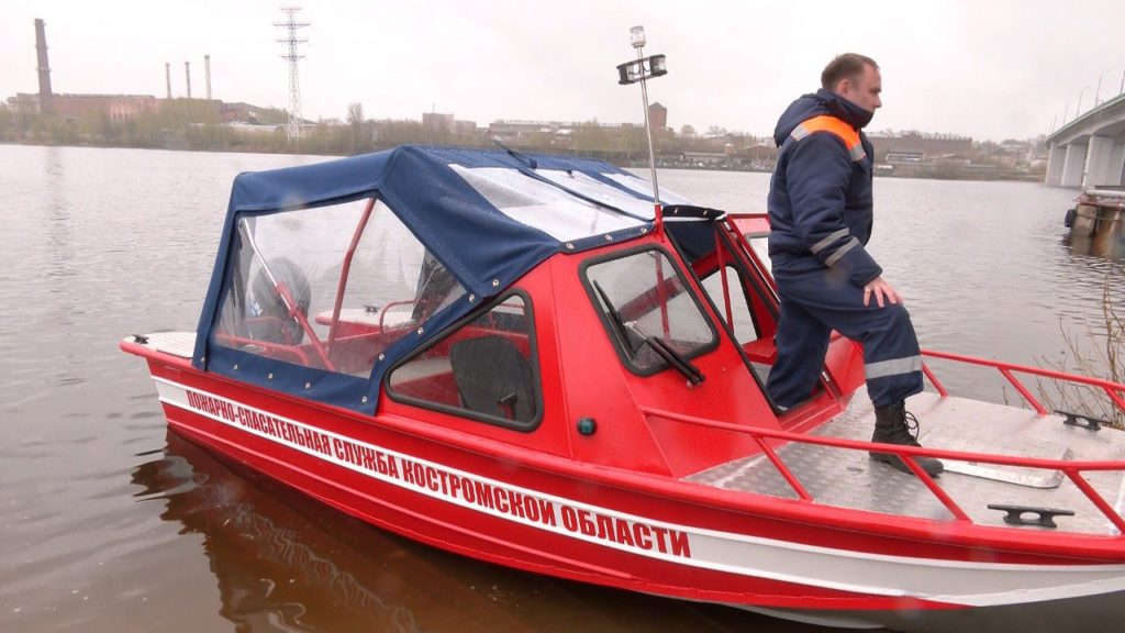 Центральная спасательная станция в Костроме пополнилась новыми катерами