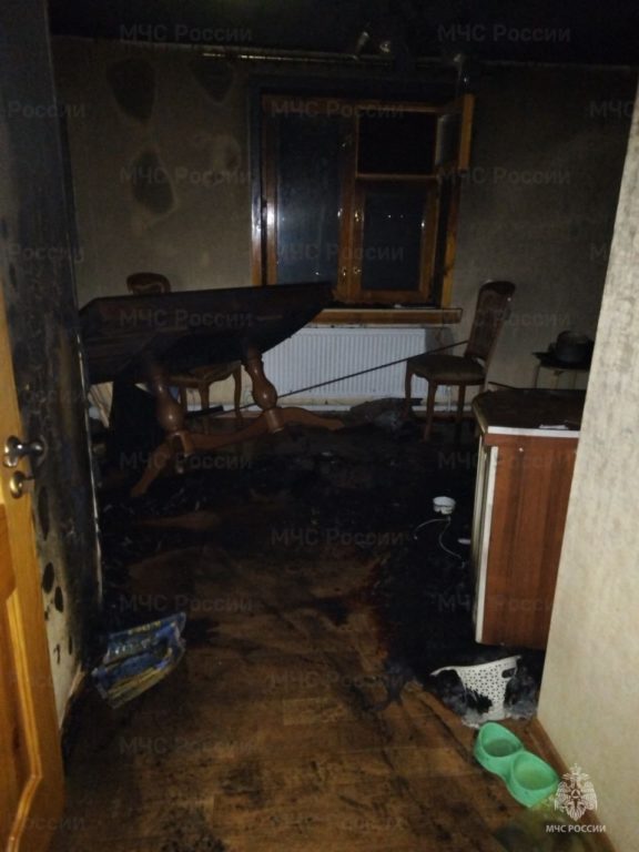 Нешуточный пожар произошел в костромском поселке 1 апреля