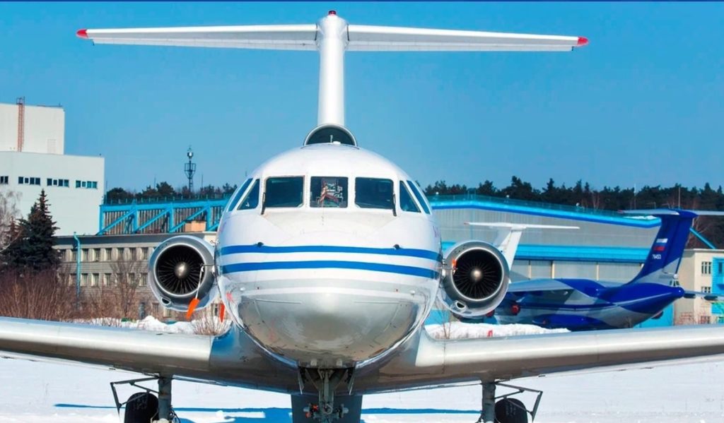 Знаменитый самолет Як-40 свой самый первый рейс совершил в Кострому