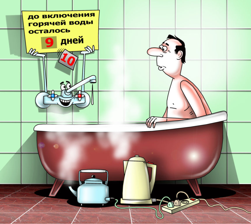Без горячей воды до конца мая остался второй по количеству населения город в Костромской области