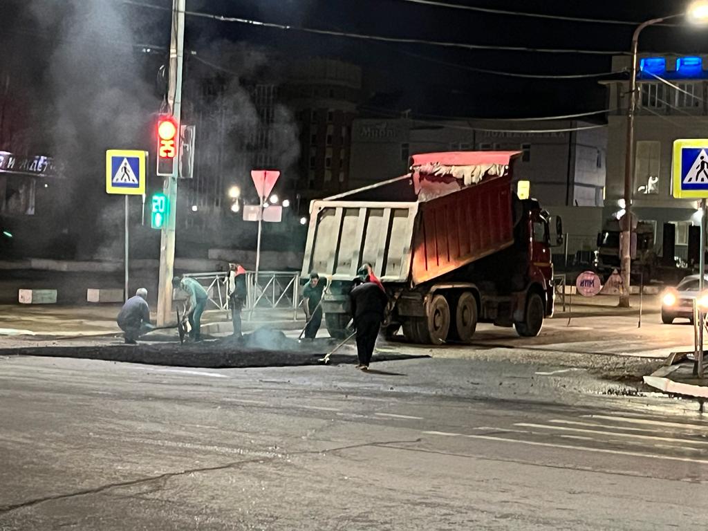 За прошедшую неделю в Костроме избавились от дорожных ям на десятке улиц