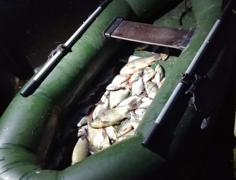 Браконьеров, промышлявших незаконной ловлей рыбы, поймали на одном из костромских озер