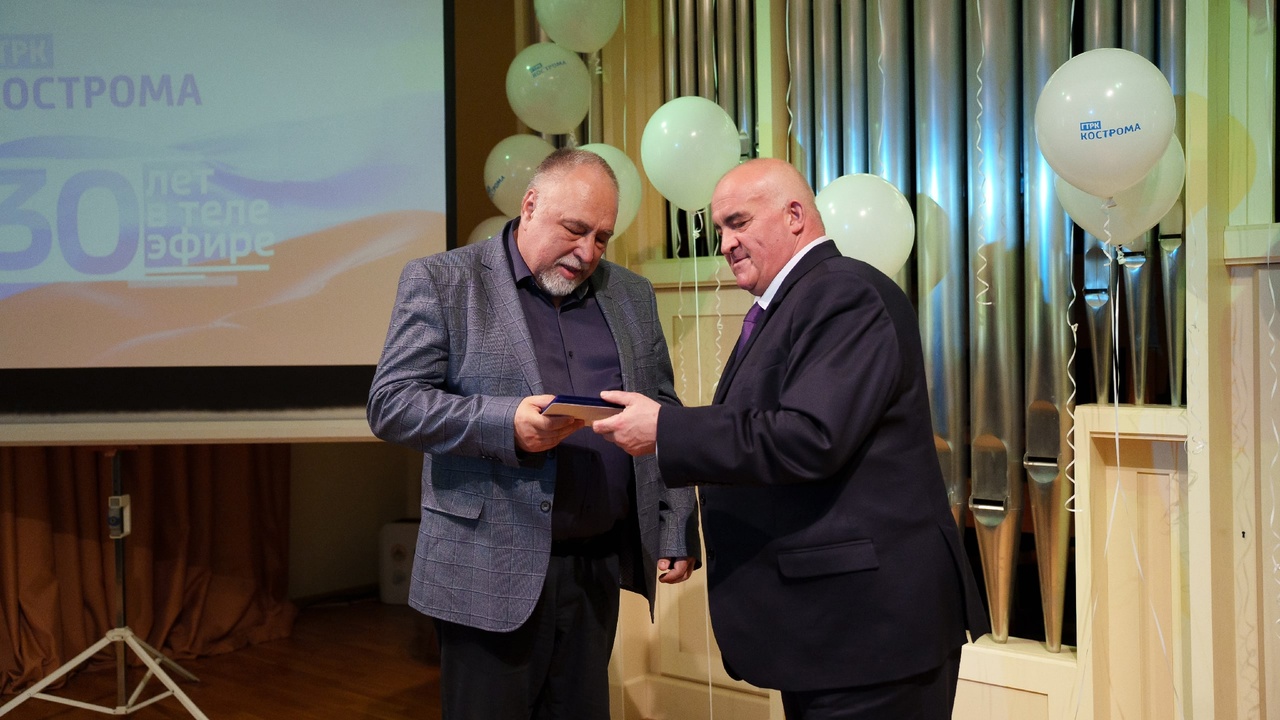 Одному из создателей регионального телевидения присвоили звание «Заслуженный журналист Костромской области»