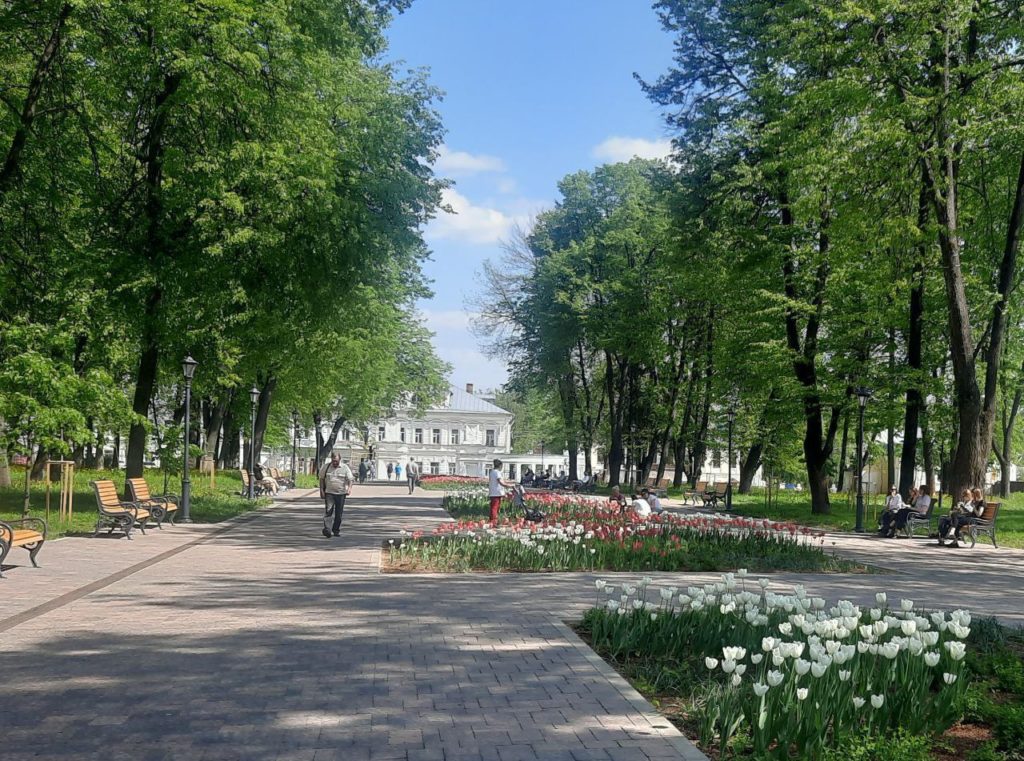 Центральный парк в Костроме будет полностью благоустроен к концу лета
