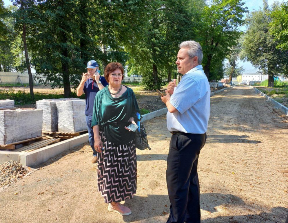 Парк Центральный в Костроме «освободится» от строительного забора к концу лета