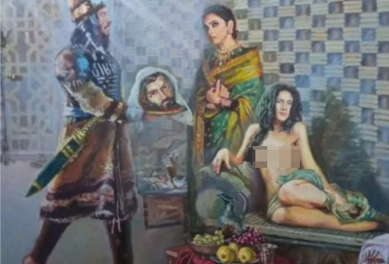 Картину костромского художника с обнаженной женщиной продают за 1 миллион рублей (ФОТО)