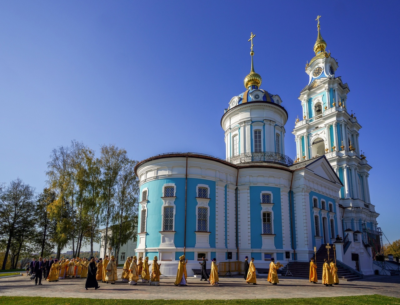 О церемонии освящения патриархом Кириллом костромского кремля написал религиозный телеканал «Спас»