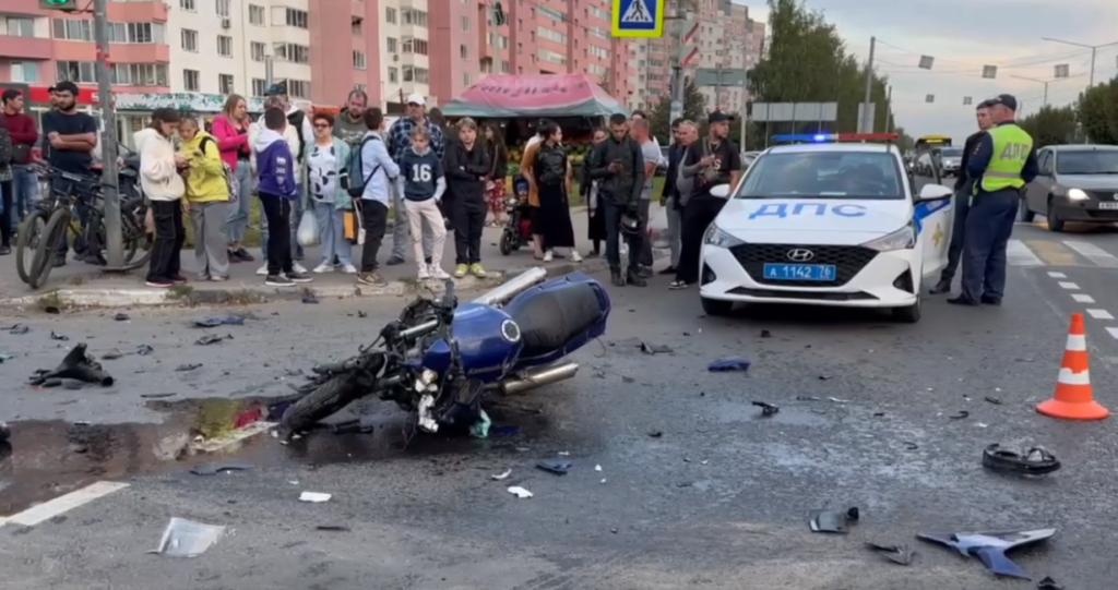 Костромской мотоциклист погиб в Ярославле (ФОТО)