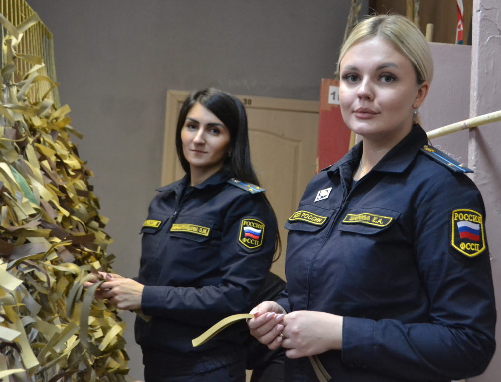 Костромские приставы наплели сетей для бойцов в зоне СВО