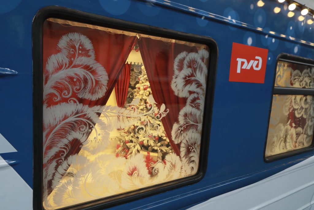 Новогодний поезд «Зимняя сказка» приедет в Кострому в середине ноября