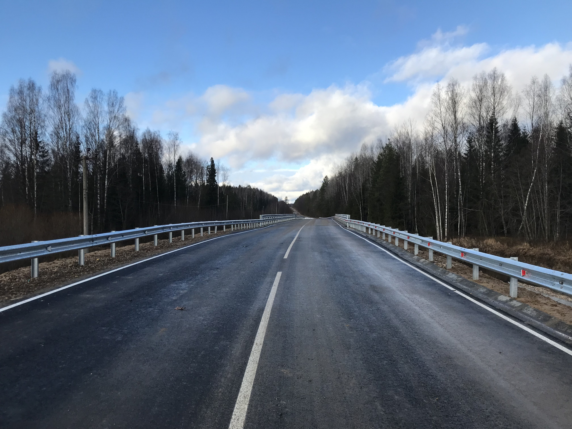 В Костромской области построили новый мост
