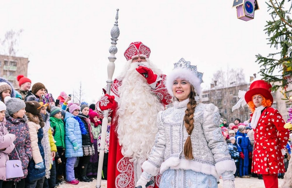 В костромских парках целую неделю будут проходить новогодние забавы