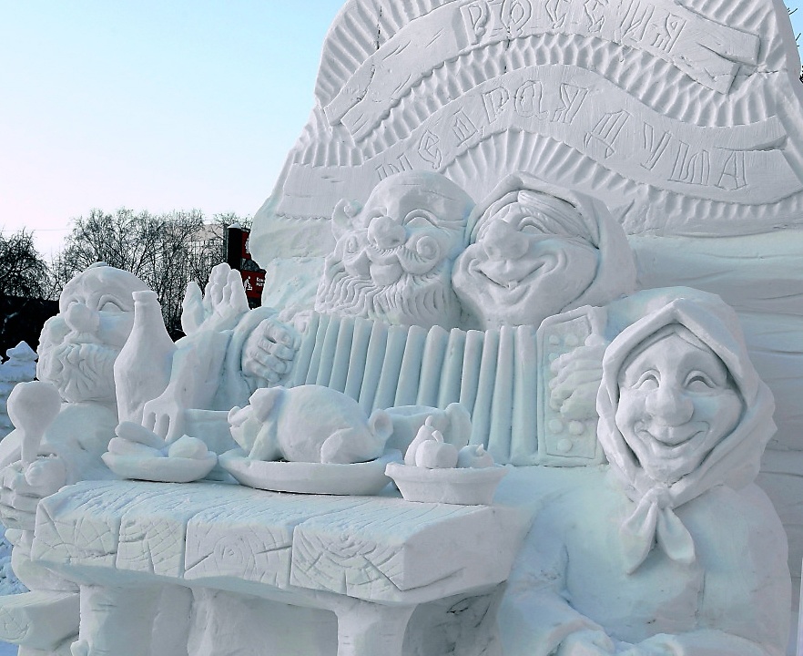 В Костроме скоро  появятся снежные и ледовые скульптуры
