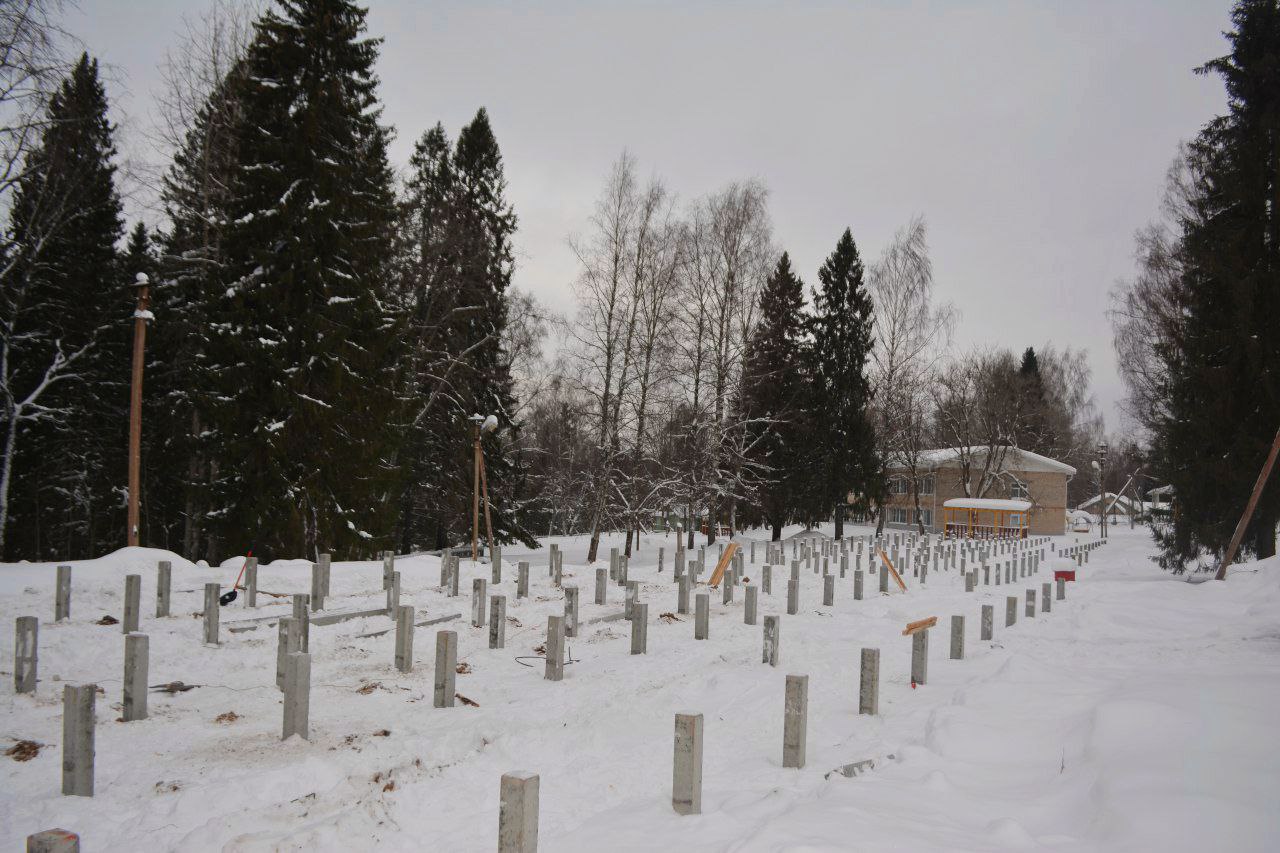 В Костромском лагере «Синие дали» начали строить новые корпуса