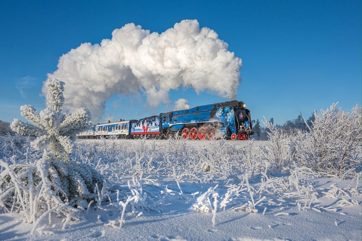 Кострома встретит Деда Мороза на поезде