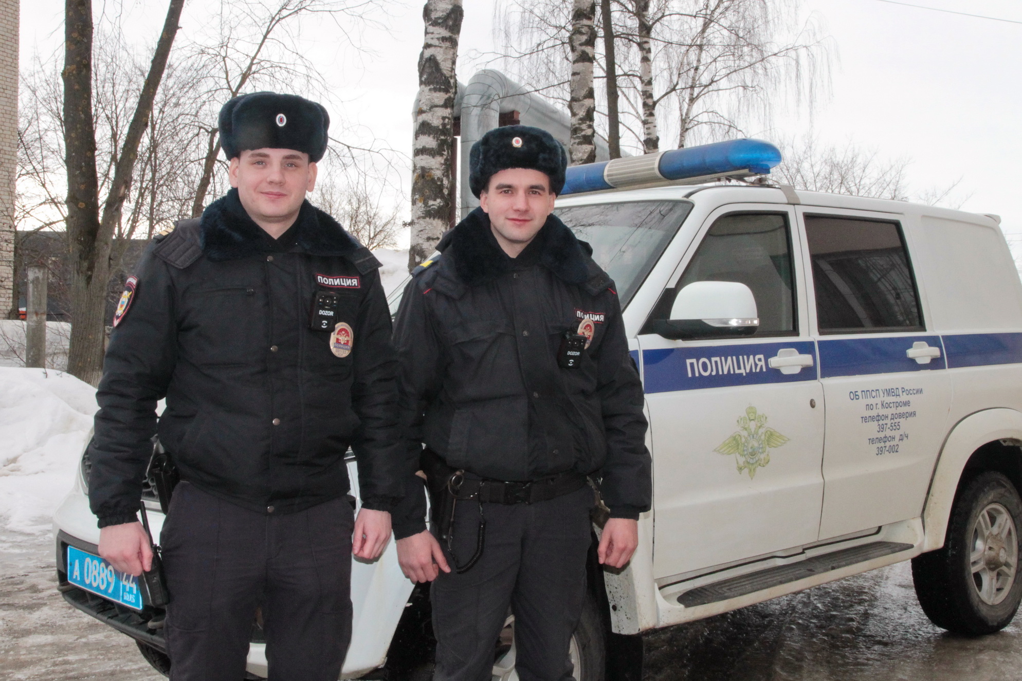 Костромские полицейские помогли взволнованной маме найти пропавшего сына