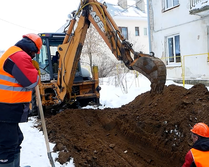 Гарантия 49 лет: в Костроме начался капитальный ремонт тепловых сетей