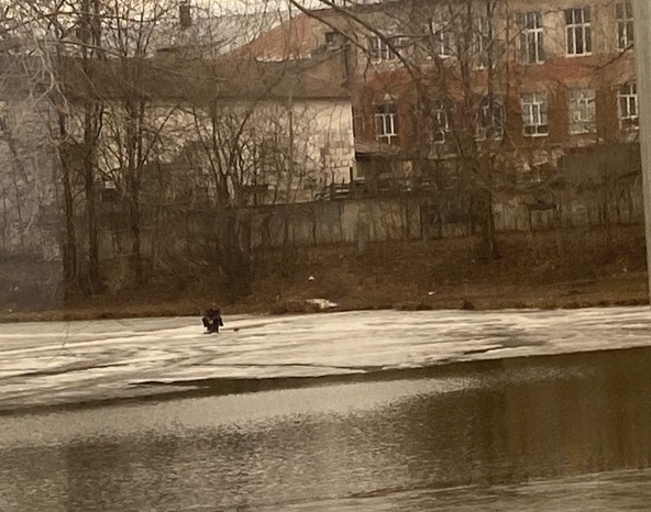 Отчаянные костромские рыбаки продолжают выходить на лед