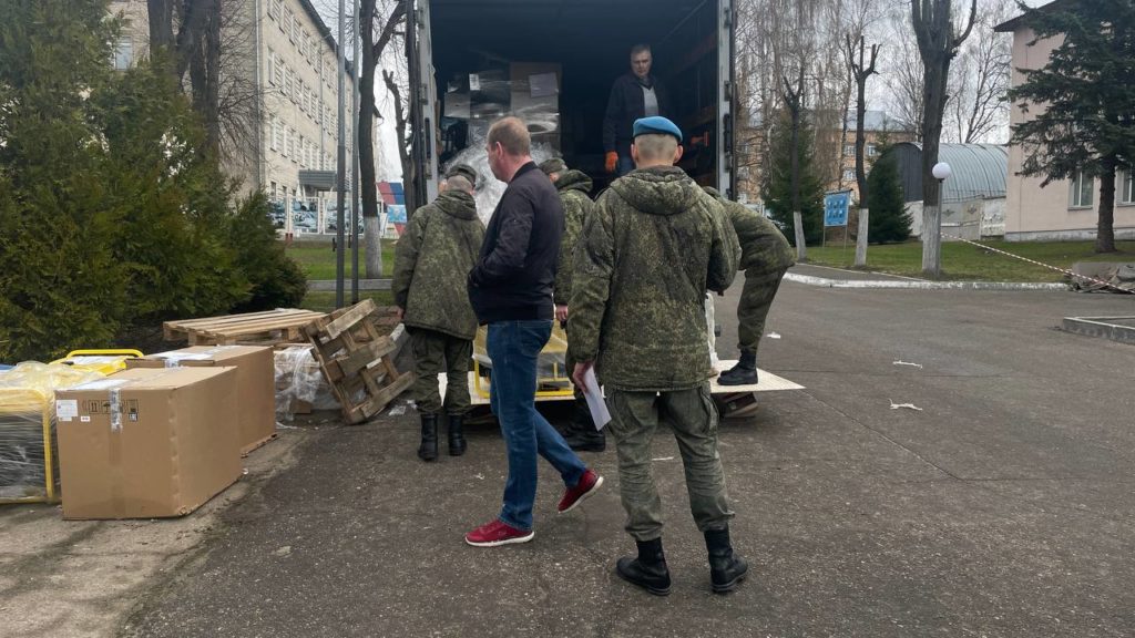 Новая партия оборудования из Костромской области отправилась в зону СВО