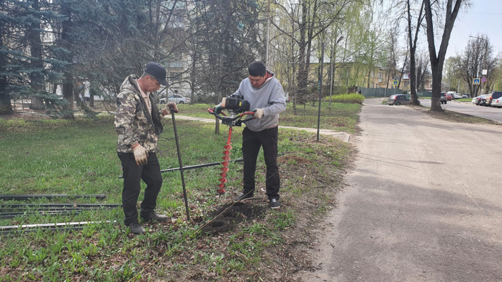 В Костроме началось благоустройство территорий в рамках конкурса местных инициатив