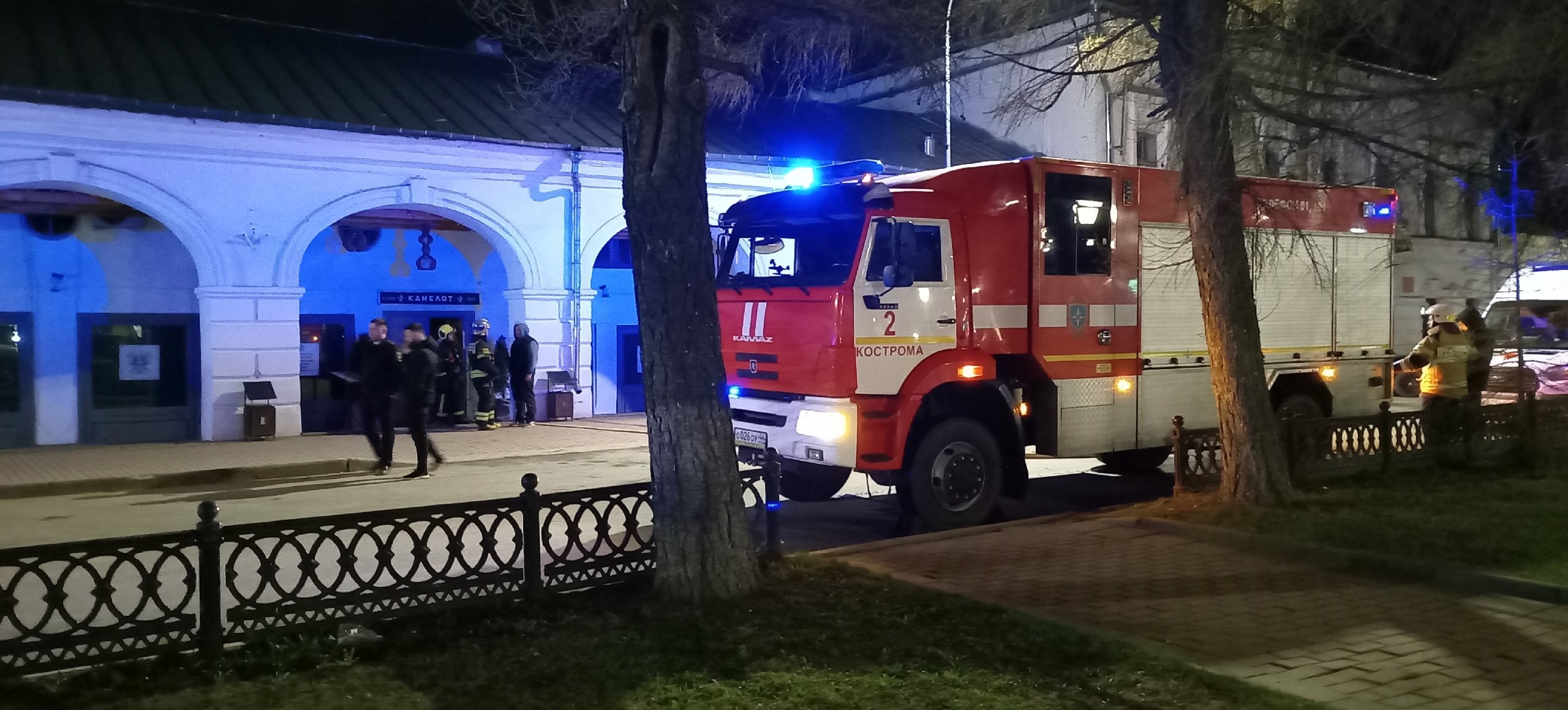 Пожар в костромском баре произошел из-за кухни