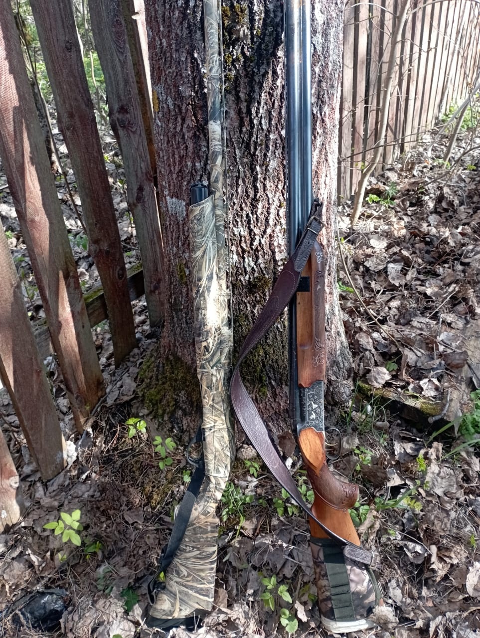В костромской глубинке у московских охотников украли редкое оружие
