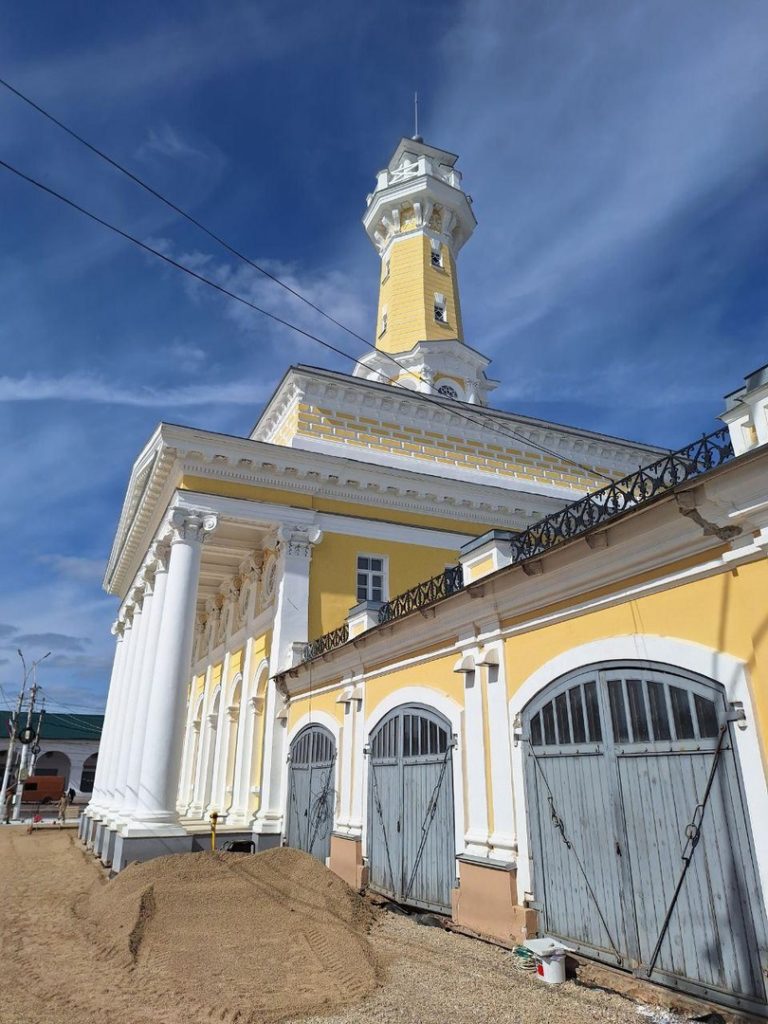Отремонтированную костромскую каланчу показали изнутри (ФОТО)