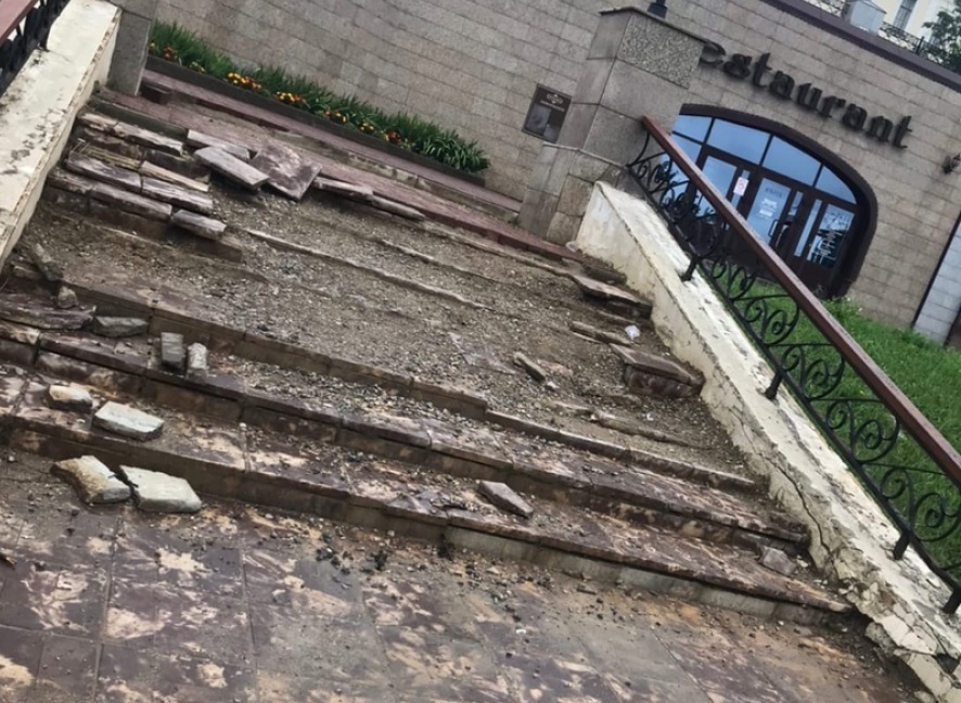 В Костроме для ремонта лестниц будут применять сверхпрочный бетон