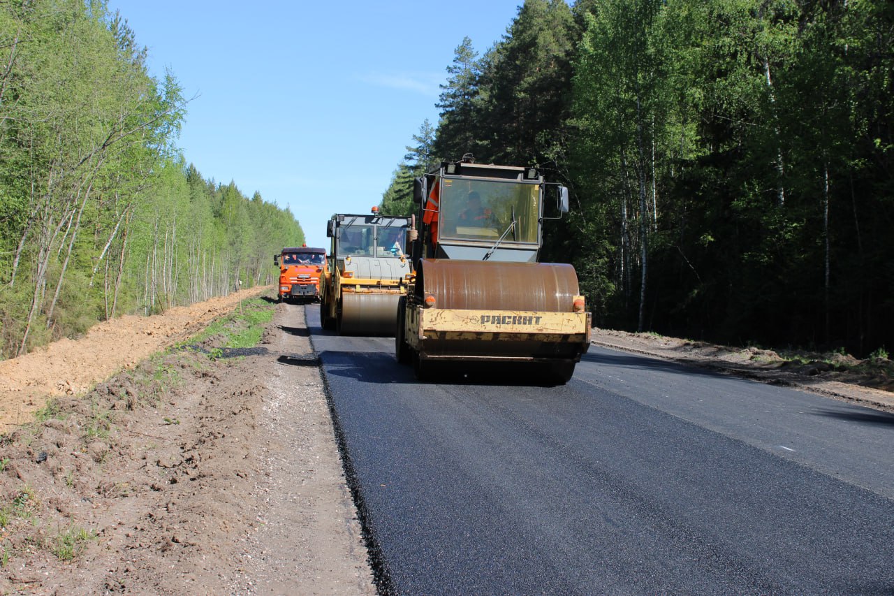 В Костромской области начали ремонтировать разбитую дорогу