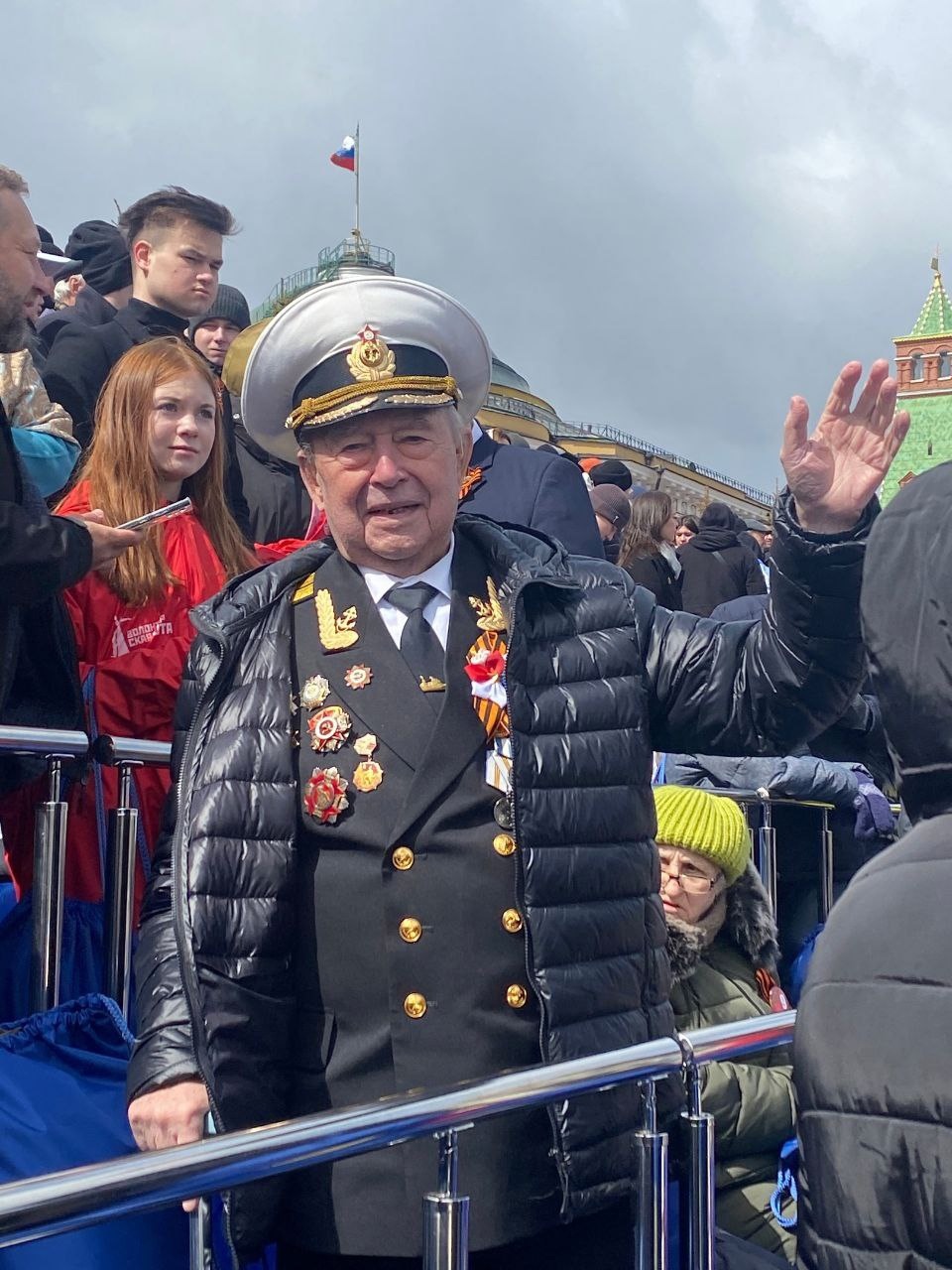 Костромской ветеран стал участником Парада Победы в Москве