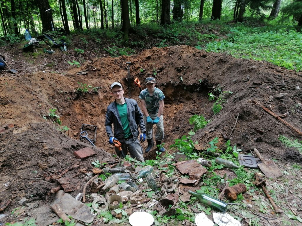Поисковики нашли останки костромского бойца Красной Армии