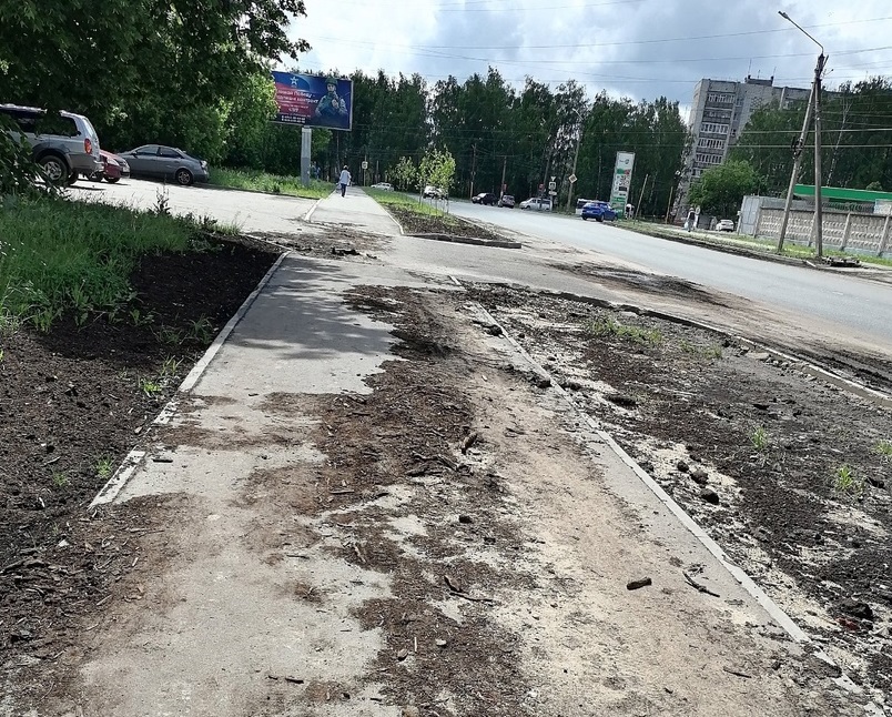 В Костроме вовремя не заработала новая ливневая канализация на улице Димитрова