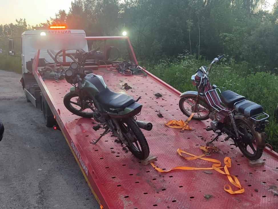 Двое костромичей лишись своих мотоциклов из-за нарушения правил