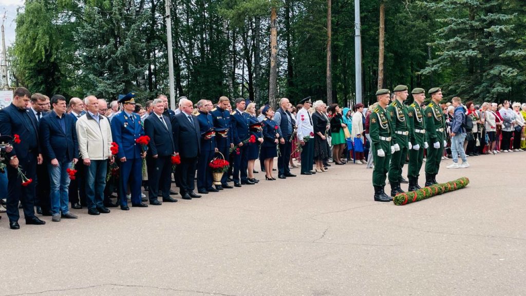 В Костромской области прошли мероприятия в честь Дня памяти и скорби