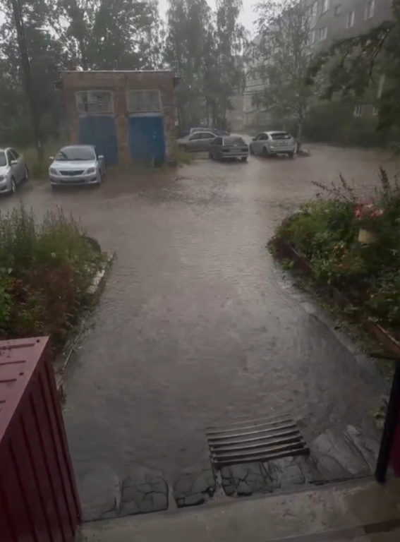 После сильных дождей поплыла не только Кострома