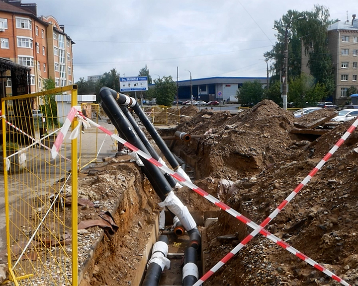 Дела плохи: ремонт теплосетей в Костроме идет с серьёзным отставанием от графика