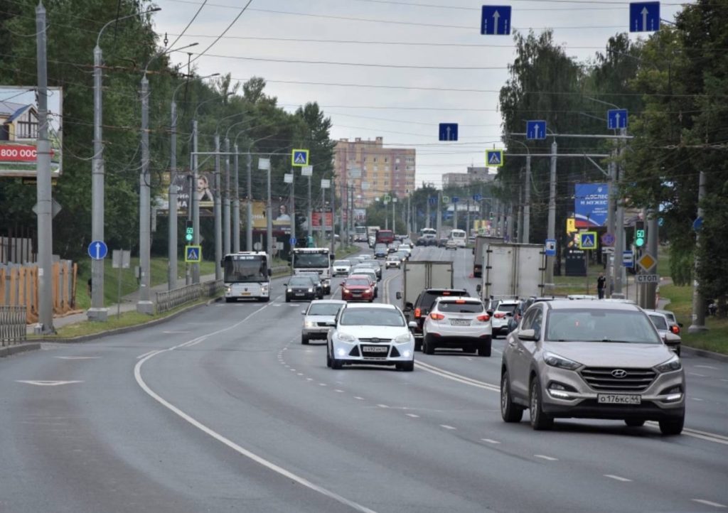 В Костроме ликвидируют одну из выделенных полос для автобусов