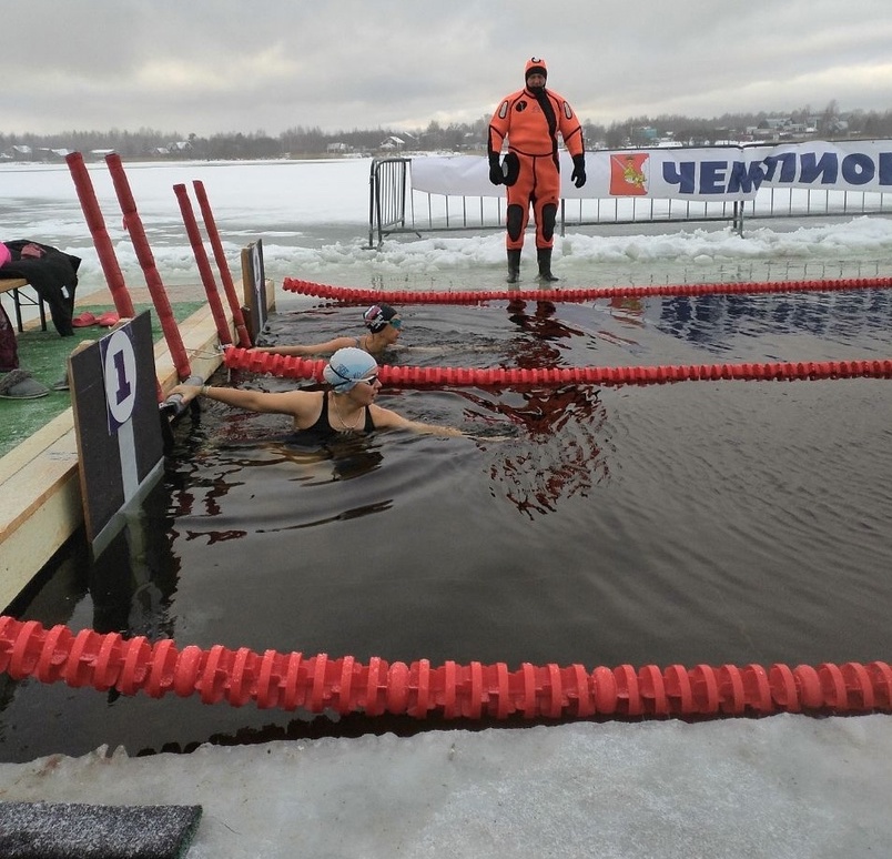 Костромские моржи завоевали пять золотых медалей на соревнованиях в Вологодской области
